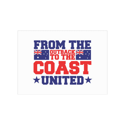 Outback to Coast Poster | Australian Unity Wall Art