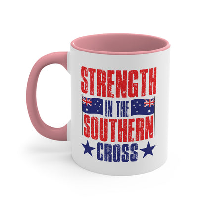 Strength in the Southern Cross Mug | Aussie Pride Accent Coffee Cup | Australian Unity & Spirit Gift – BackToClassy