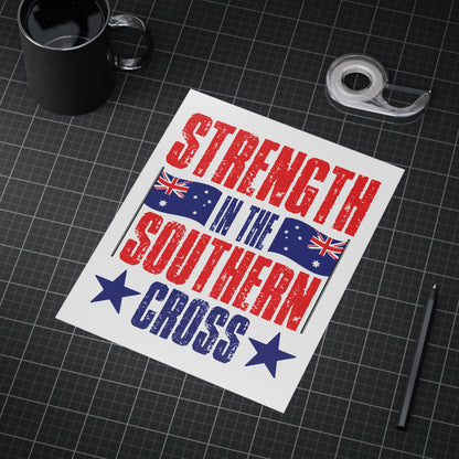 Southern Cross Poster | Australian Pride Wall Art