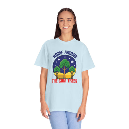 Home Among The Gum Trees T-Shirt | Aussie Pride Unisex Tee | Australian Spirit Shirt – BackToClassy
