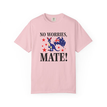 No Worries Mate! T-Shirt | Aussie Pride Unisex Tee | Australian Spirit Shirt – BackToClassy
