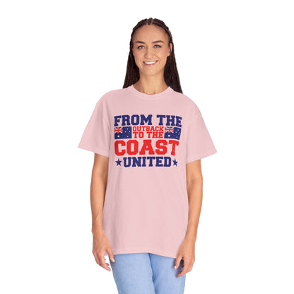 From the Outback to the Coast United T-Shirt | Aussie Pride Unisex Tee – BackToClassy