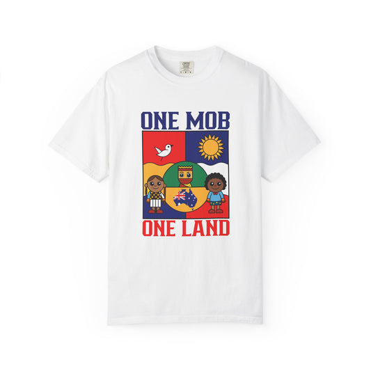 One Mob One Land T-Shirt | Aussie Pride Unisex Tee | Australian Spirit Shirt – BackToClassy