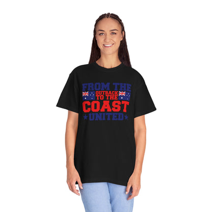 From the Outback to the Coast United T-Shirt | Aussie Pride Unisex Tee – BackToClassy
