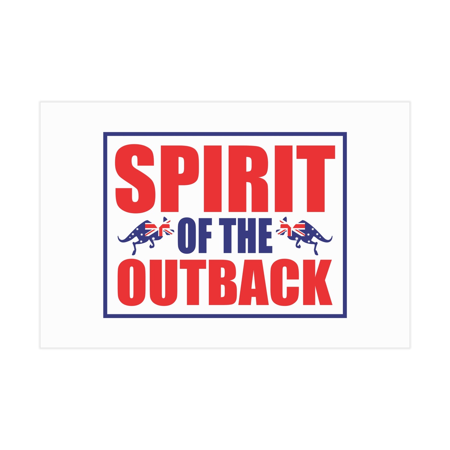Outback Spirit Poster | Australian Heritage Wall Art