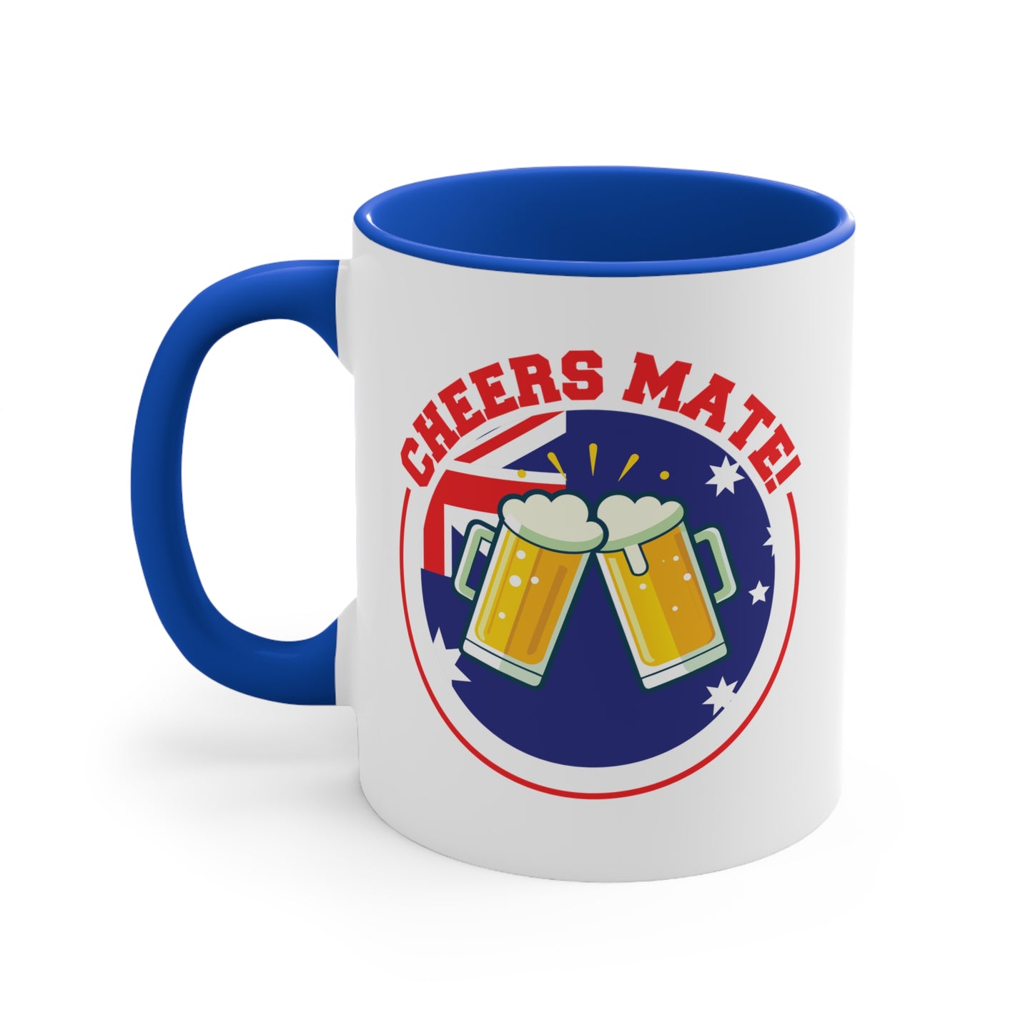 Cheers Mate Mug | Fun Aussie Coffee Cup