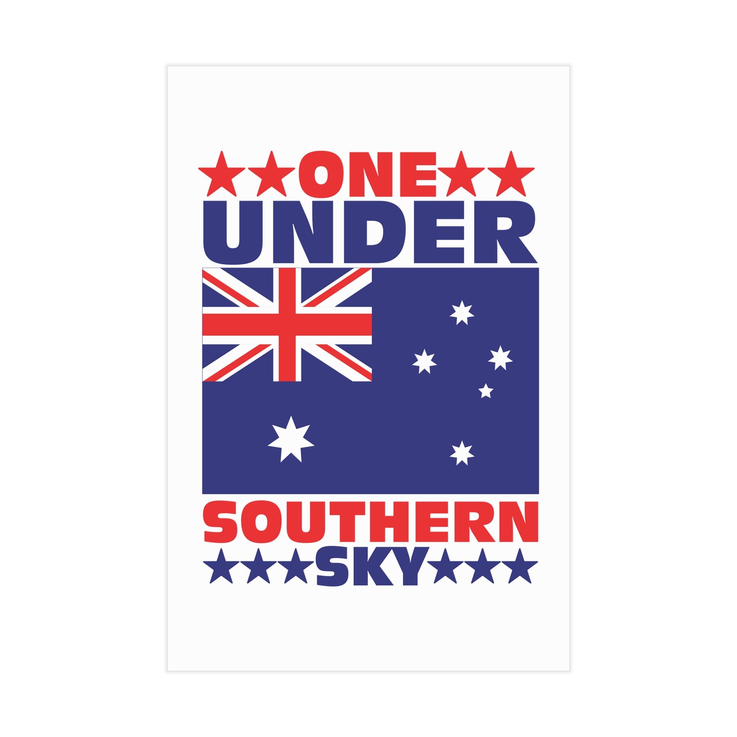 Southern Sky Poster | Australian Unity Wall Art
