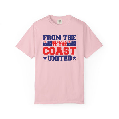 From the Outback to the Coast United T-Shirt | Aussie Pride Unisex Tee – BackToClassy