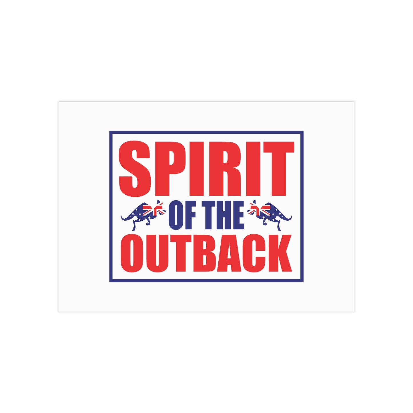 Outback Spirit Poster | Australian Heritage Wall Art