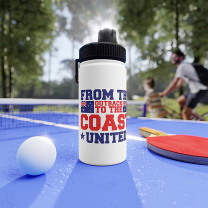 Outback to Coast Water Bottle | Aussie Pride & Unity Flask