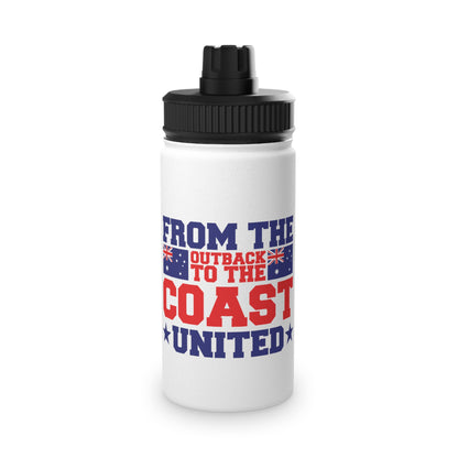 Outback to Coast Water Bottle | Aussie Pride & Unity Flask