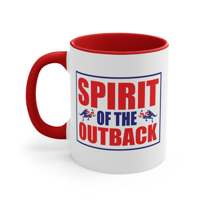 Spirit of the Outback Mug | Aussie Adventure Accent Coffee Cup | Australian Heritage & Pride Gift – BackToClassy