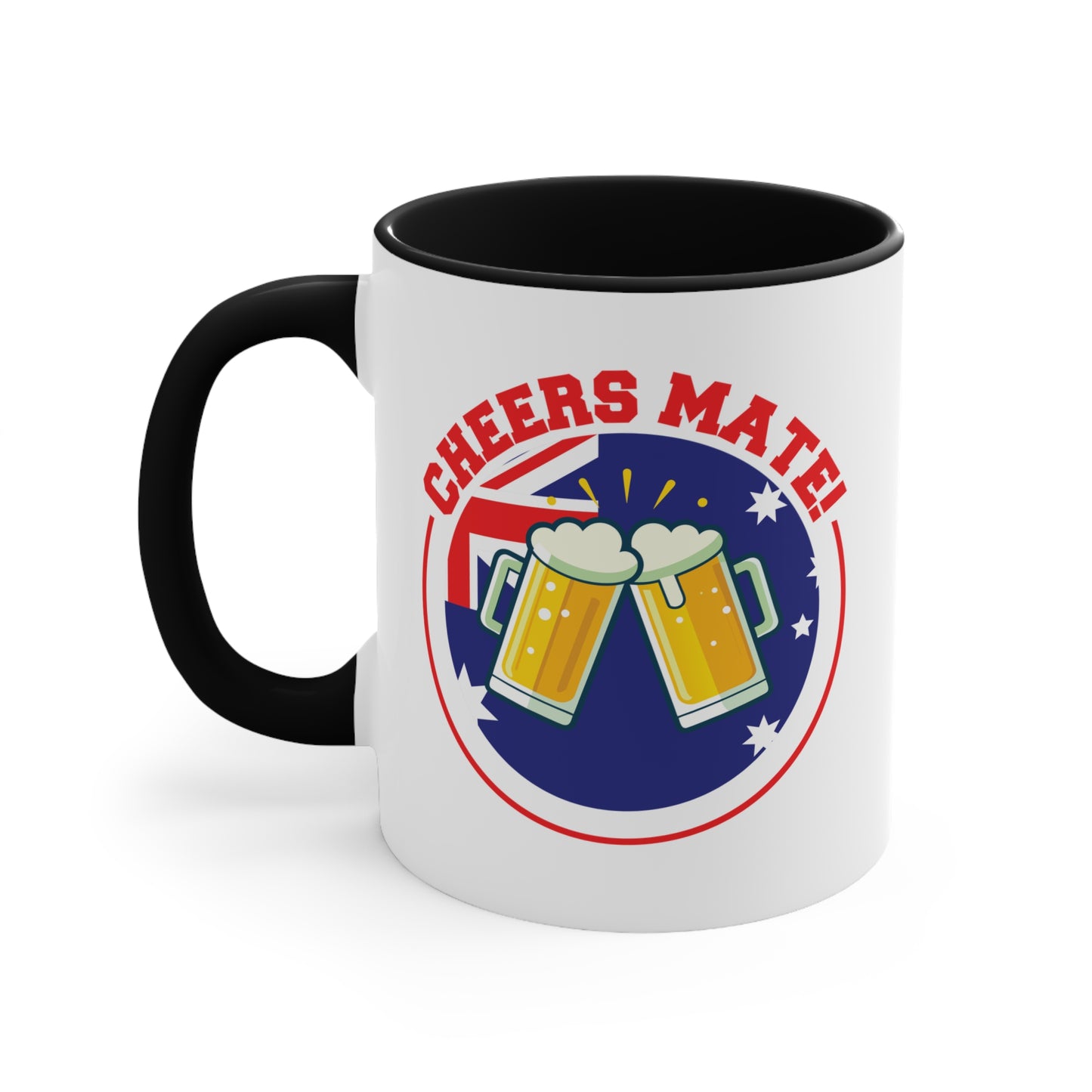 Cheers Mate Mug | Fun Aussie Coffee Cup