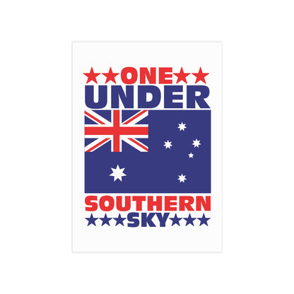Southern Sky Poster | Australian Unity Wall Art
