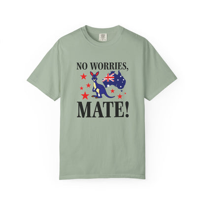 No Worries Mate! T-Shirt | Aussie Pride Unisex Tee | Australian Spirit Shirt – BackToClassy