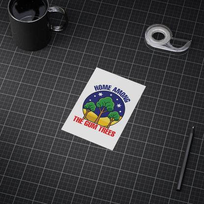 Gum Trees Poster | Australian Nature Wall Art