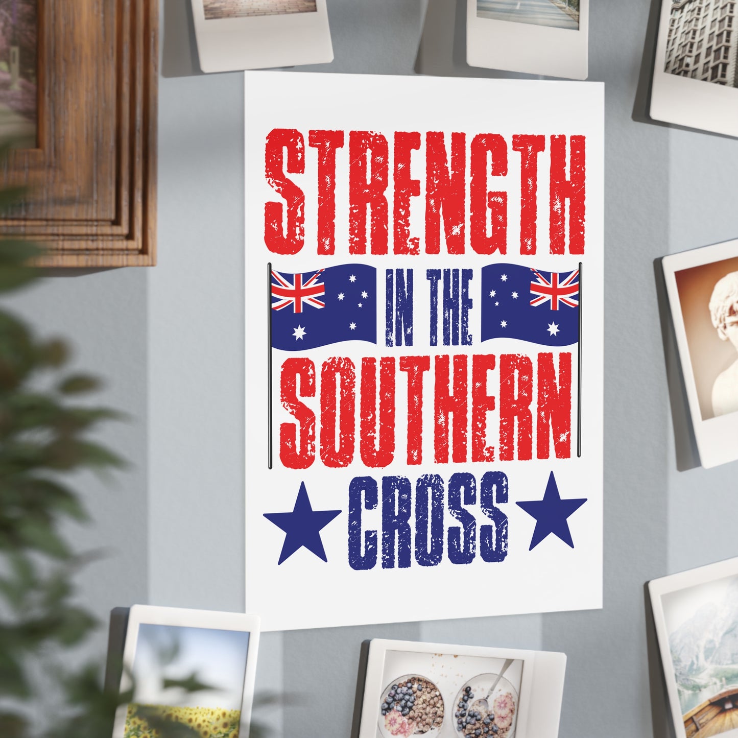 Southern Cross Poster | Australian Pride Wall Art