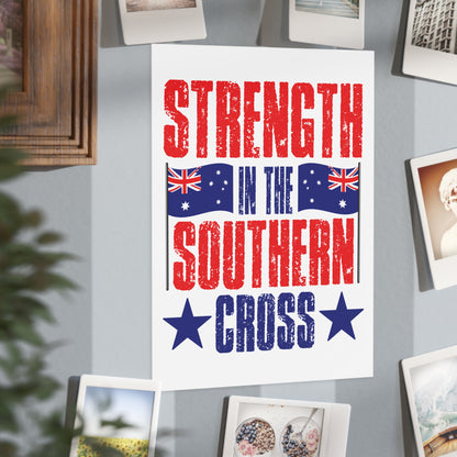 Southern Cross Poster | Australian Pride Wall Art