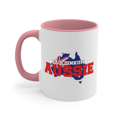 Fair Dinkum Mug | True Blue Aussie Spirit Coffee Cup