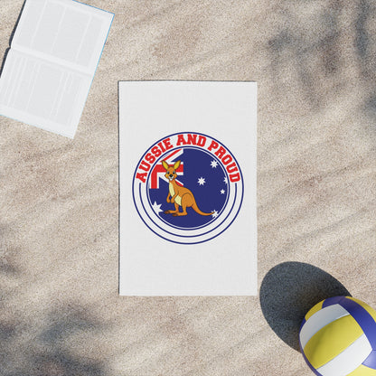 Aussie & Proud Towel | Celebrate Australian Pride