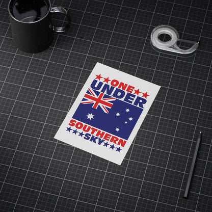 Southern Sky Poster | Australian Unity Wall Art