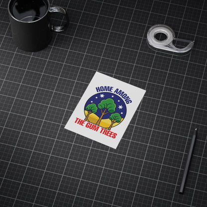 Gum Trees Poster | Australian Nature Wall Art