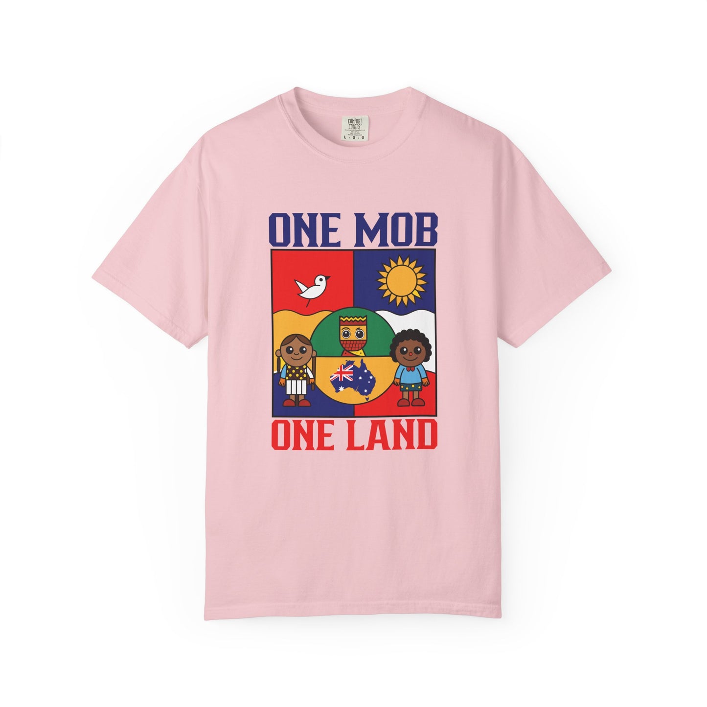 One Mob One Land T-Shirt | Aussie Pride Unisex Tee | Australian Spirit Shirt – BackToClassy