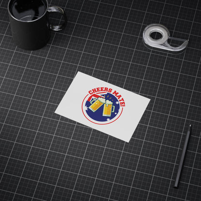 Cheers Mate Poster | Fun Aussie Wall Art