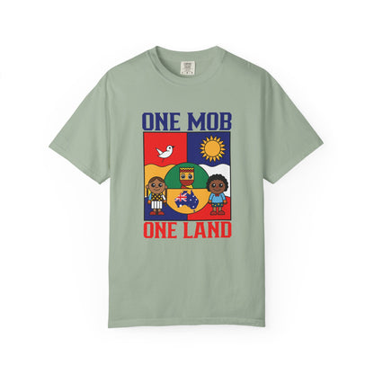 One Mob One Land T-Shirt | Aussie Pride Unisex Tee | Australian Spirit Shirt – BackToClassy