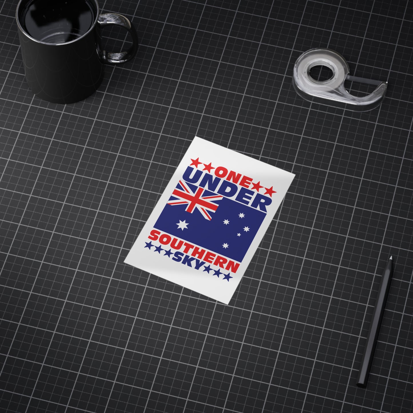 Southern Sky Poster | Australian Unity Wall Art