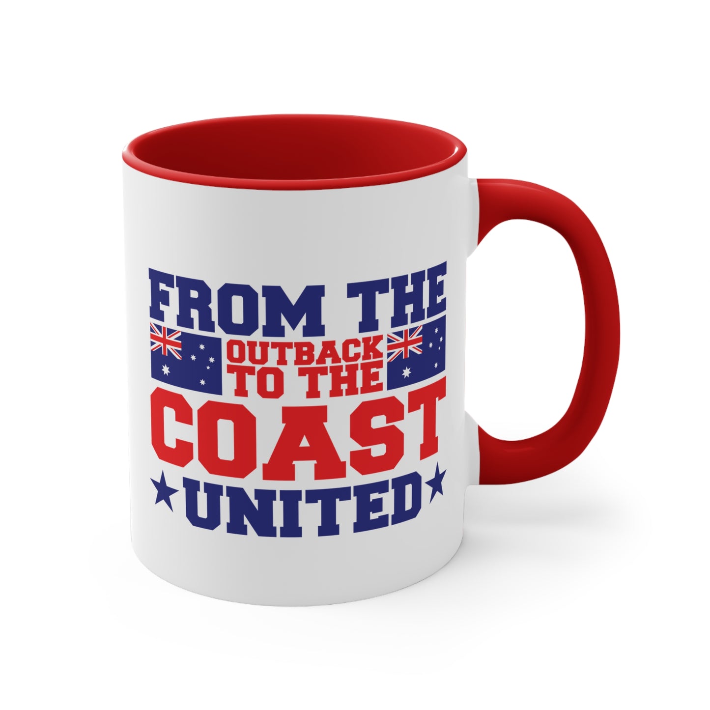 Outback to Coast Mug | Aussie Pride & Unity Coffee Cup
