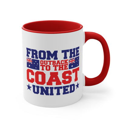 Outback to Coast Mug | Aussie Pride & Unity Coffee Cup