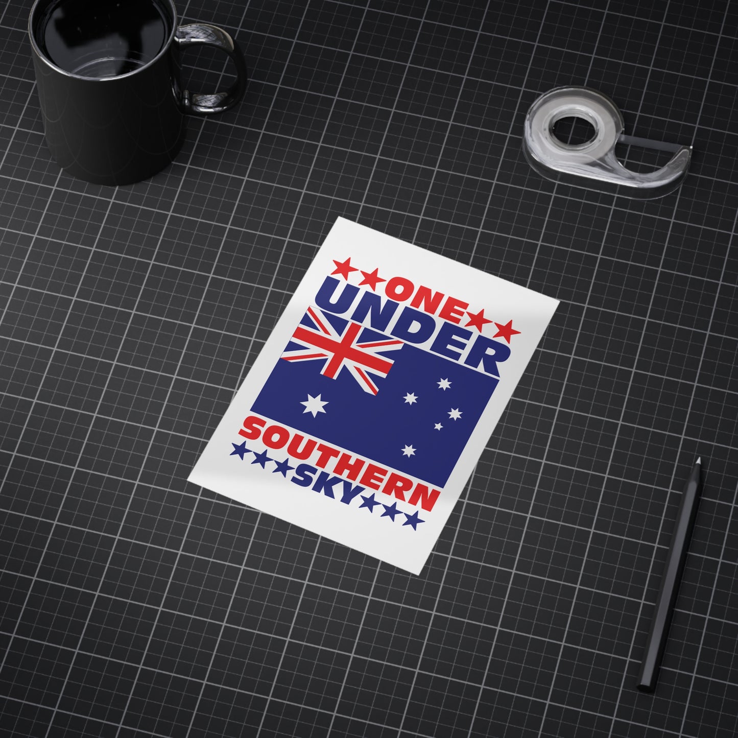 Southern Sky Poster | Australian Unity Wall Art