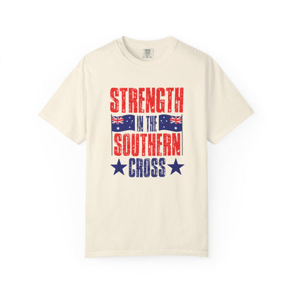 Strength in the Southern Cross T-Shirt | Aussie Pride Unisex Tee | Australian Spirit Shirt – BackToClassy