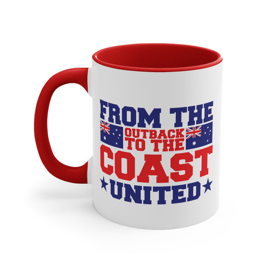 Outback to Coast Mug | Aussie Pride & Unity Coffee Cup