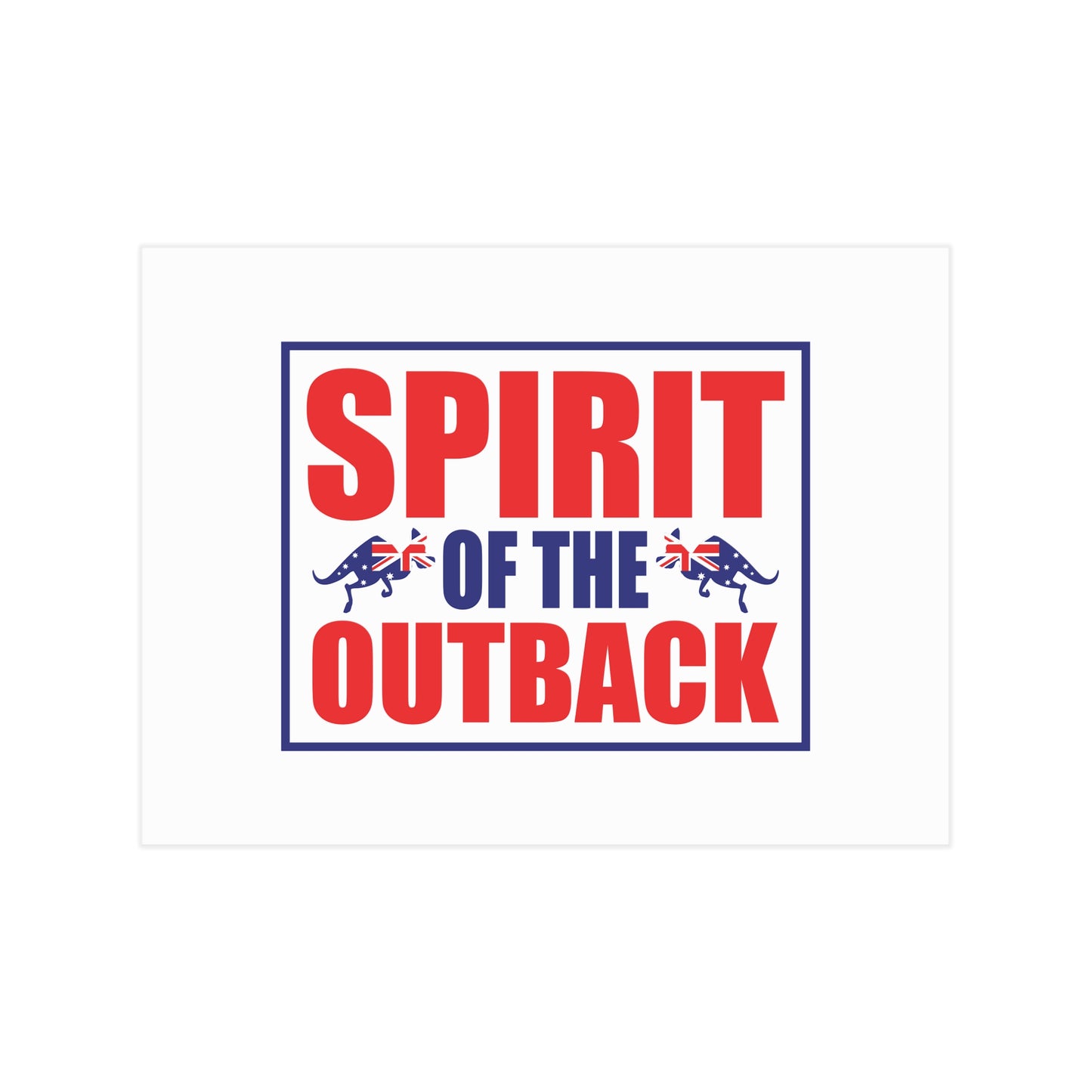 Outback Spirit Poster | Australian Heritage Wall Art
