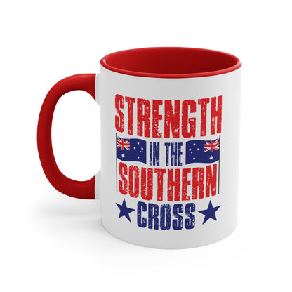 Strength in the Southern Cross Mug | Aussie Pride Accent Coffee Cup | Australian Unity & Spirit Gift – BackToClassy