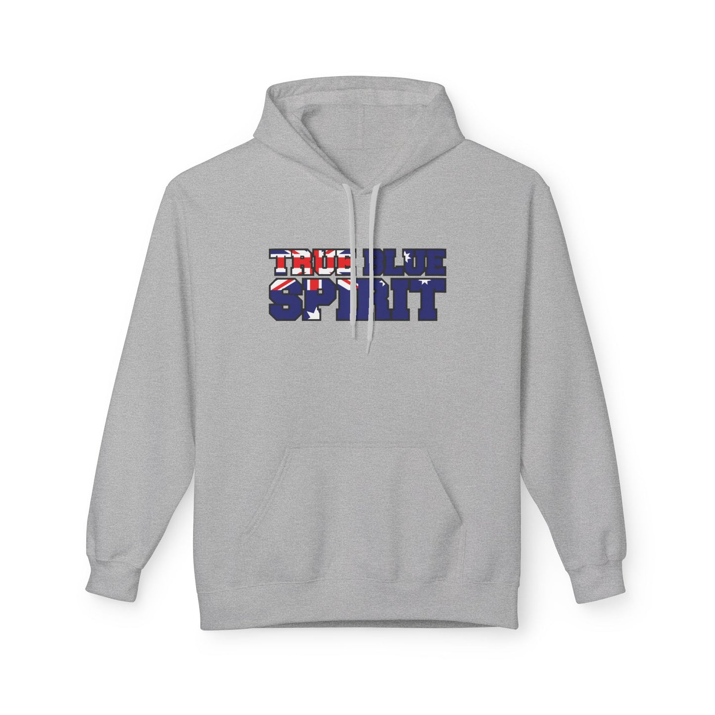 True Blue Spirit Hoodie | Aussie Pride Unisex Fleece Hoodie | Australian Spirit Sweatshirt – BackToClassy