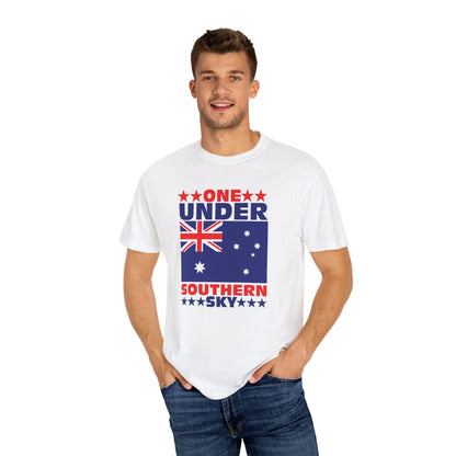 One Under Southern Sky T-Shirt | Aussie Pride Unisex Tee | Australian Spirit Shirt – BackToClassy
