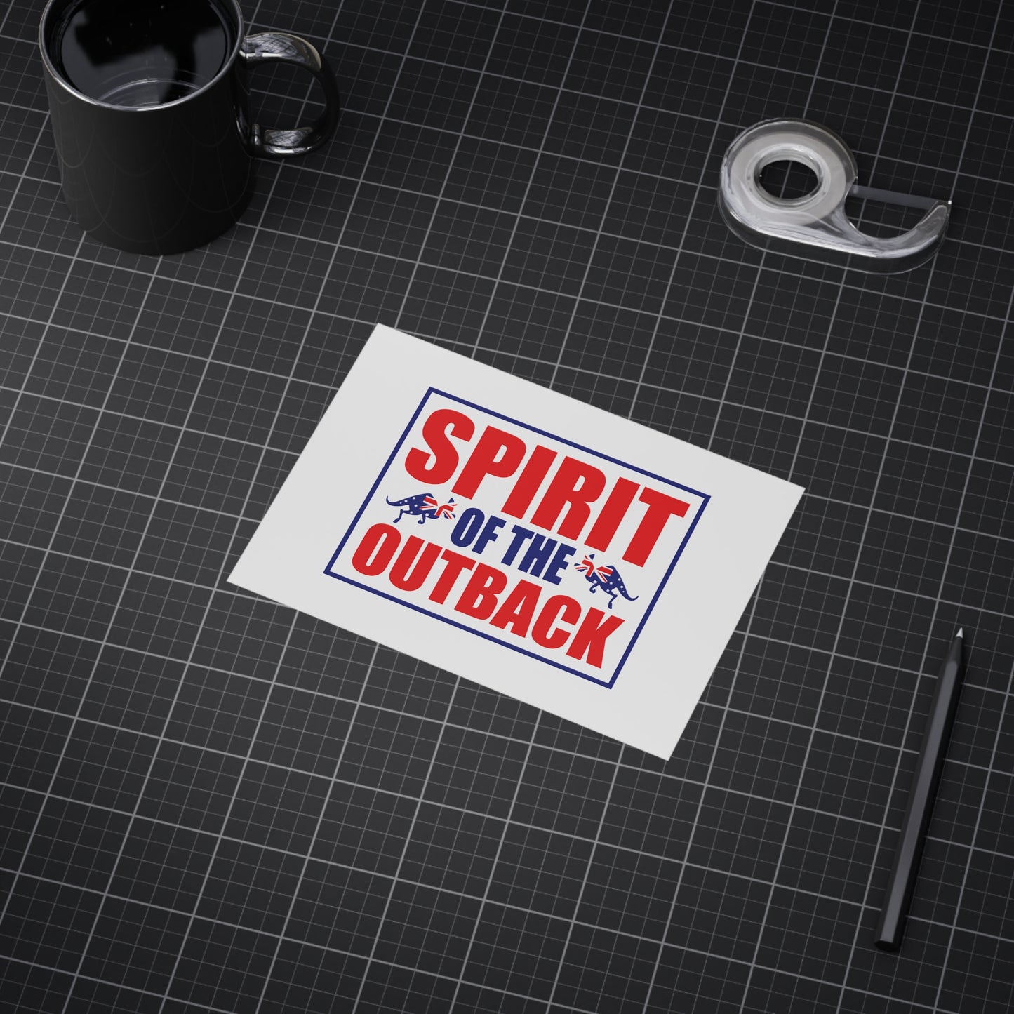 Outback Spirit Poster | Australian Heritage Wall Art
