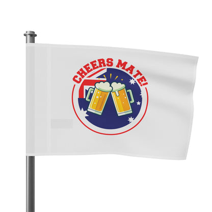 Cheers Mate Flag | Fun Aussie Pride