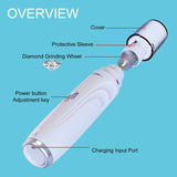 Dog Nail Grinder USB Rechargeable Electric Pet Paws Clipper & Trimmer