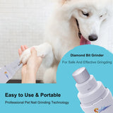 Dog Nail Grinder USB Rechargeable Electric Pet Paws Clipper & Trimmer